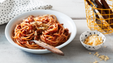 Creamy spaghetti Bolognese