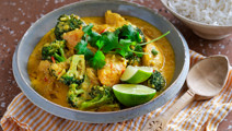 Kyckling med currysås 