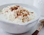 Lactose-free rice pudding