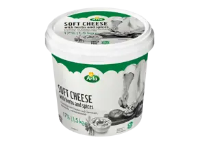 Cream cheese herbes et épices 16% 1.5kg - Tartine et cuisine