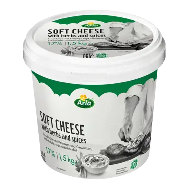 Cream cheese herbes et épices 16% 1.5kg - Tartine et cuisine