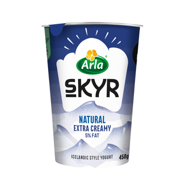 Arla Skyr Creamy 5% Fat Natural Yogurt 450g