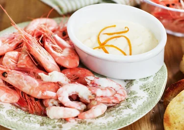 Majonnäs med apelsin och ingefära