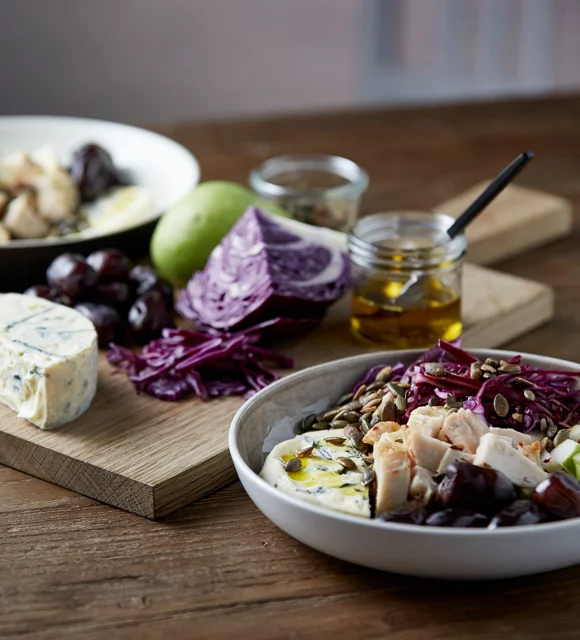Bol d’énergie au fromage bleu