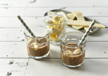 Frosne flødeterninger