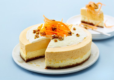 Gulerodscheesecake