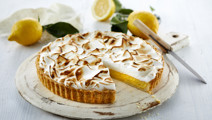 Citrontærte med marengs