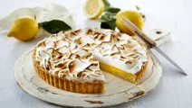 Citrontærte med marengs