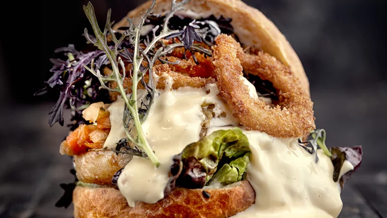 Aasialainen vegeburgeri