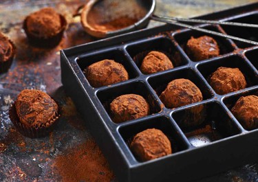 Kardemumma-suklaatryffelit