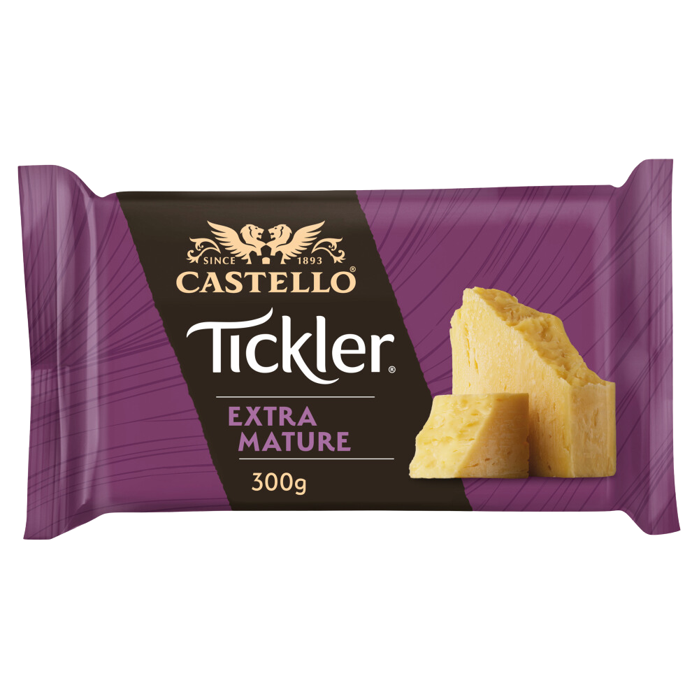 Castello Tickler Extra Mature Cheddar Cheese 300g