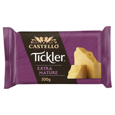 Castello Tickler Extra Mature Cheddar Cheese 300g