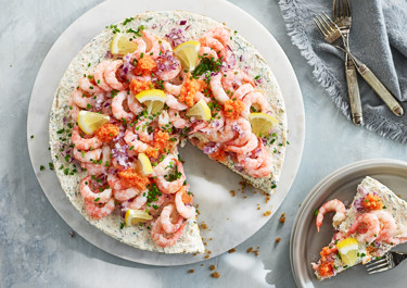 Räkcheesecake