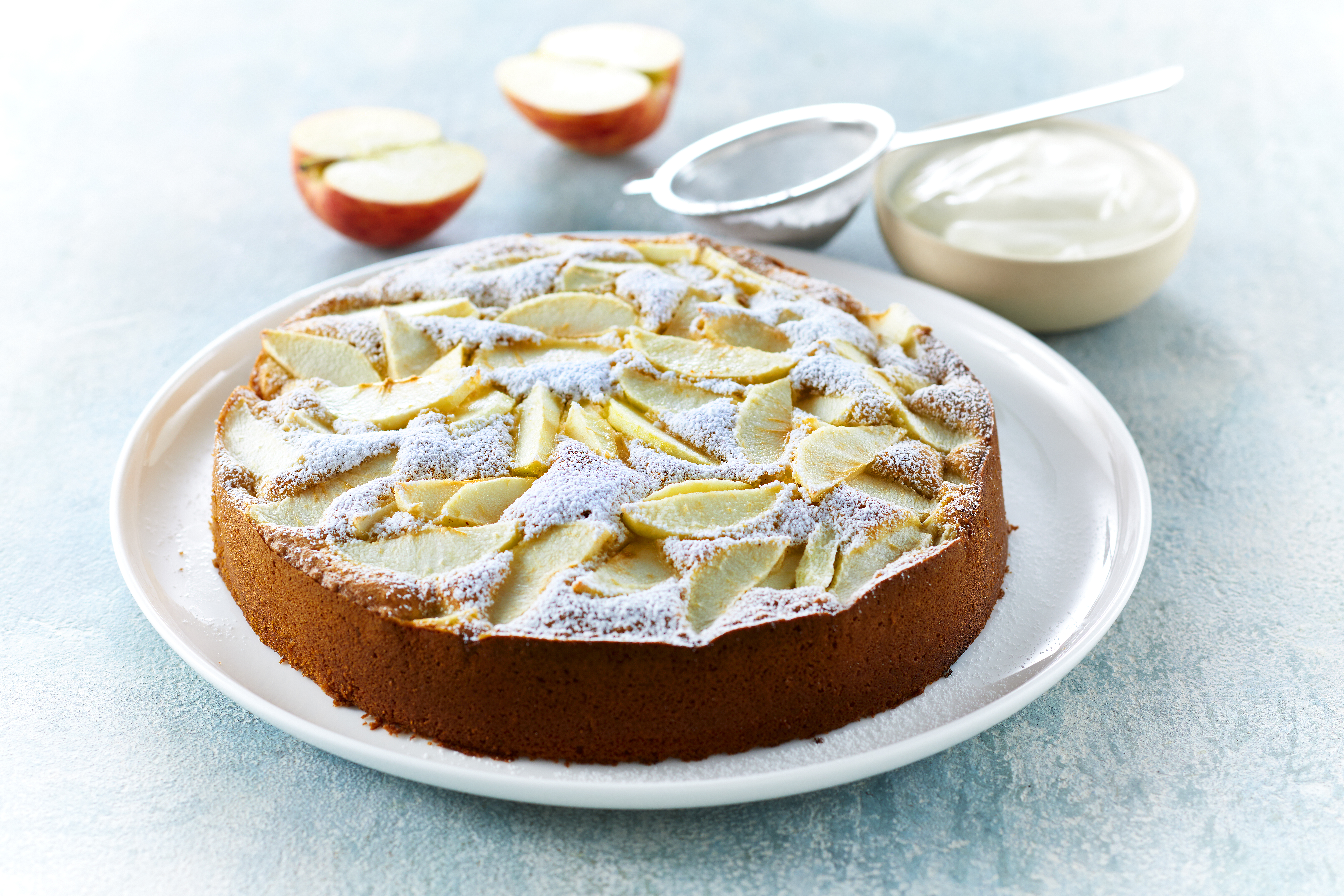 كيكة التفاح