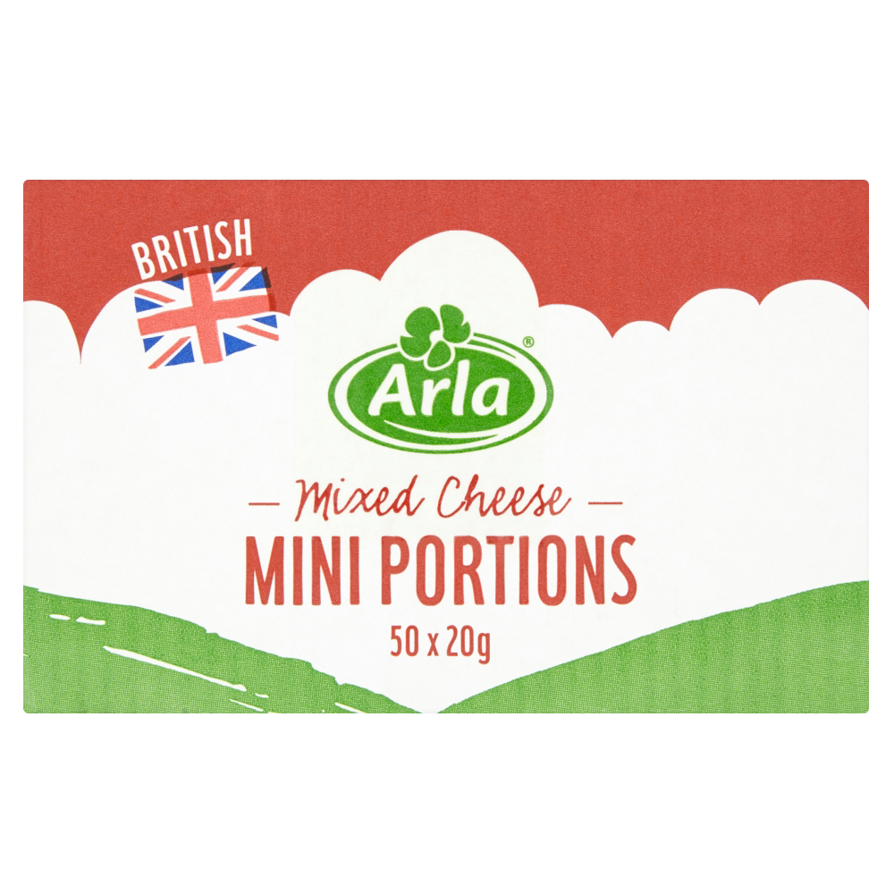 Arla Mixed Cheese Mini Portions 50 x 20g