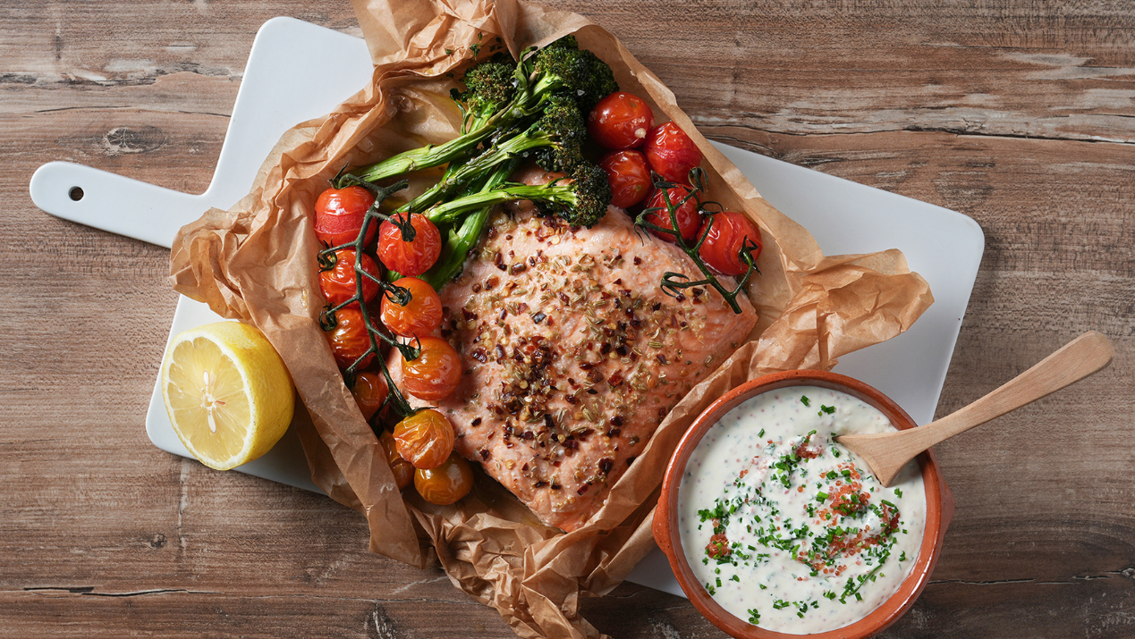 Σολομός στο Air fryer