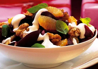 Rödbetsallad med apelsin