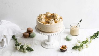 Jäätelökakku mangorahkasta