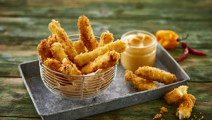 Halloumi fritter