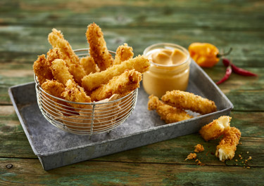 Halloumi fritter