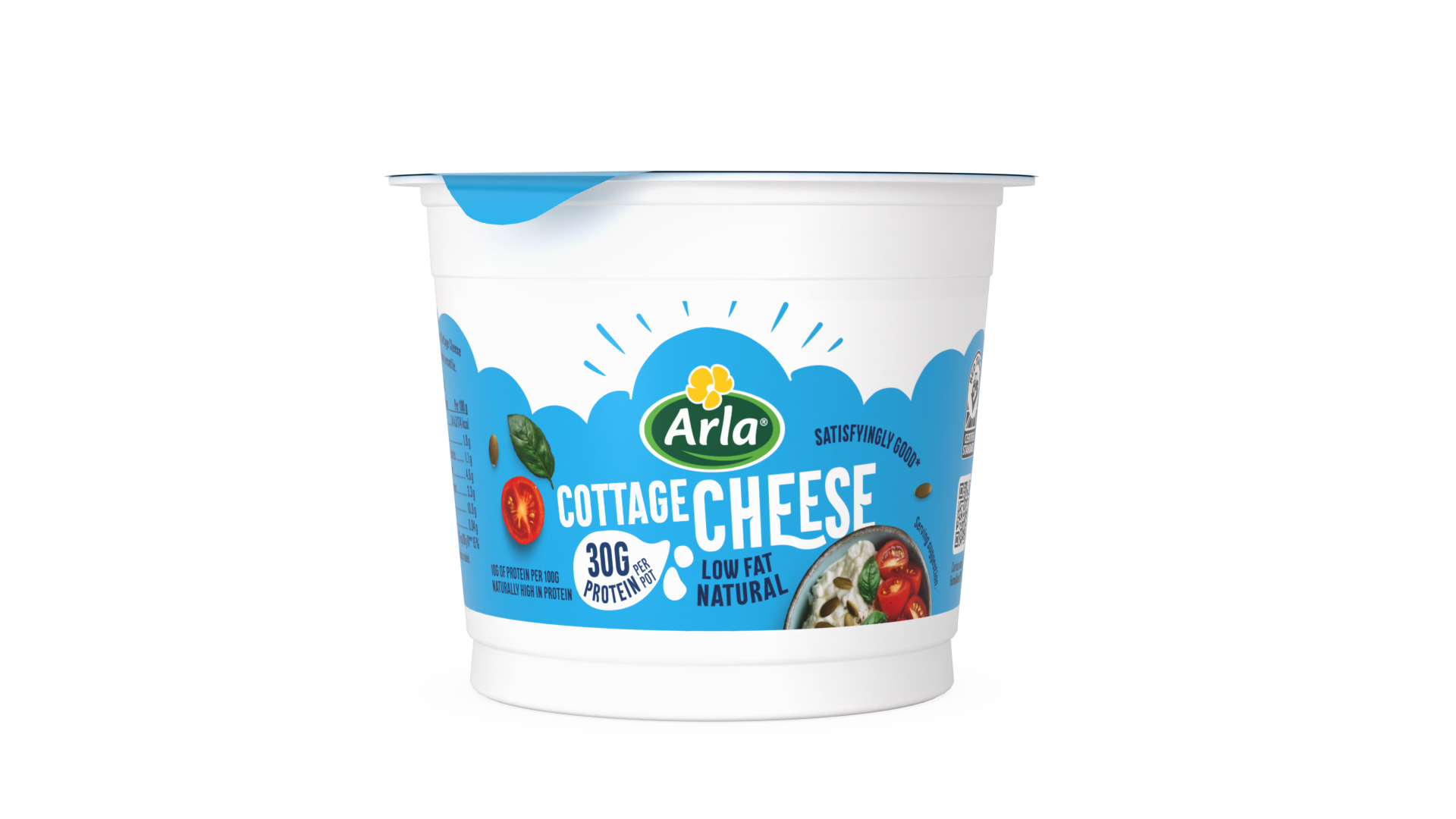 Low Fat Natural Cottage Cheese 300g