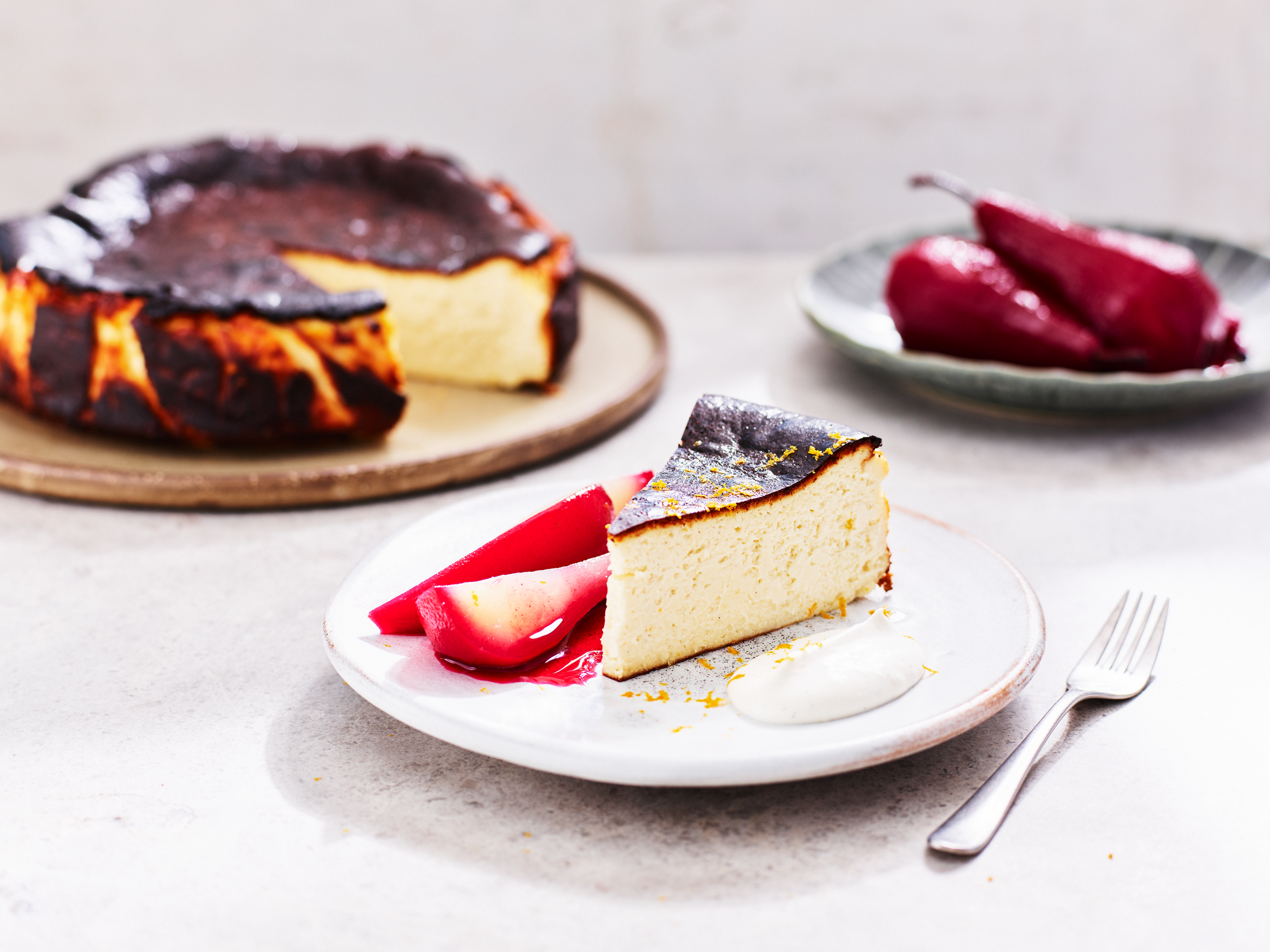 Kryddig baskisk cheesecake
