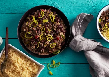 Chili con carne på minuten
