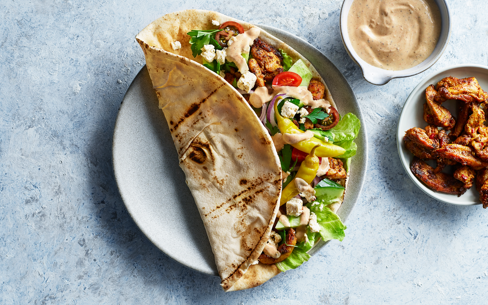 Hühnchen-Kebab mit Joghurt - Rezept | Arla - Rezept