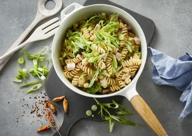 One pot med skinke og broccoli