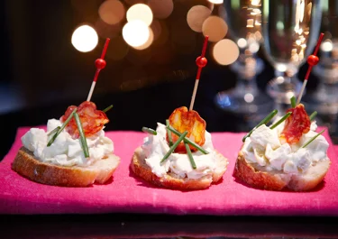 Pincho med chorizo