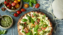 Grøn pizza