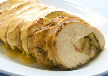 Täytetty kalkkunarulla