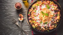 Aubergine fatteh