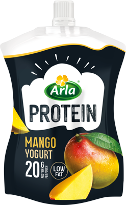 Arla Protein Mango Yogurt Pouch 200g High Protein Arla UK arla-protein-mango-yogurt-pouch-200g-high-protein-arla-uk