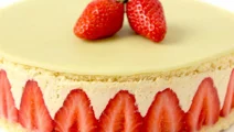 Laktosefreier Fraisier