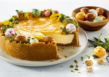 Paascheesecake zonder bakken