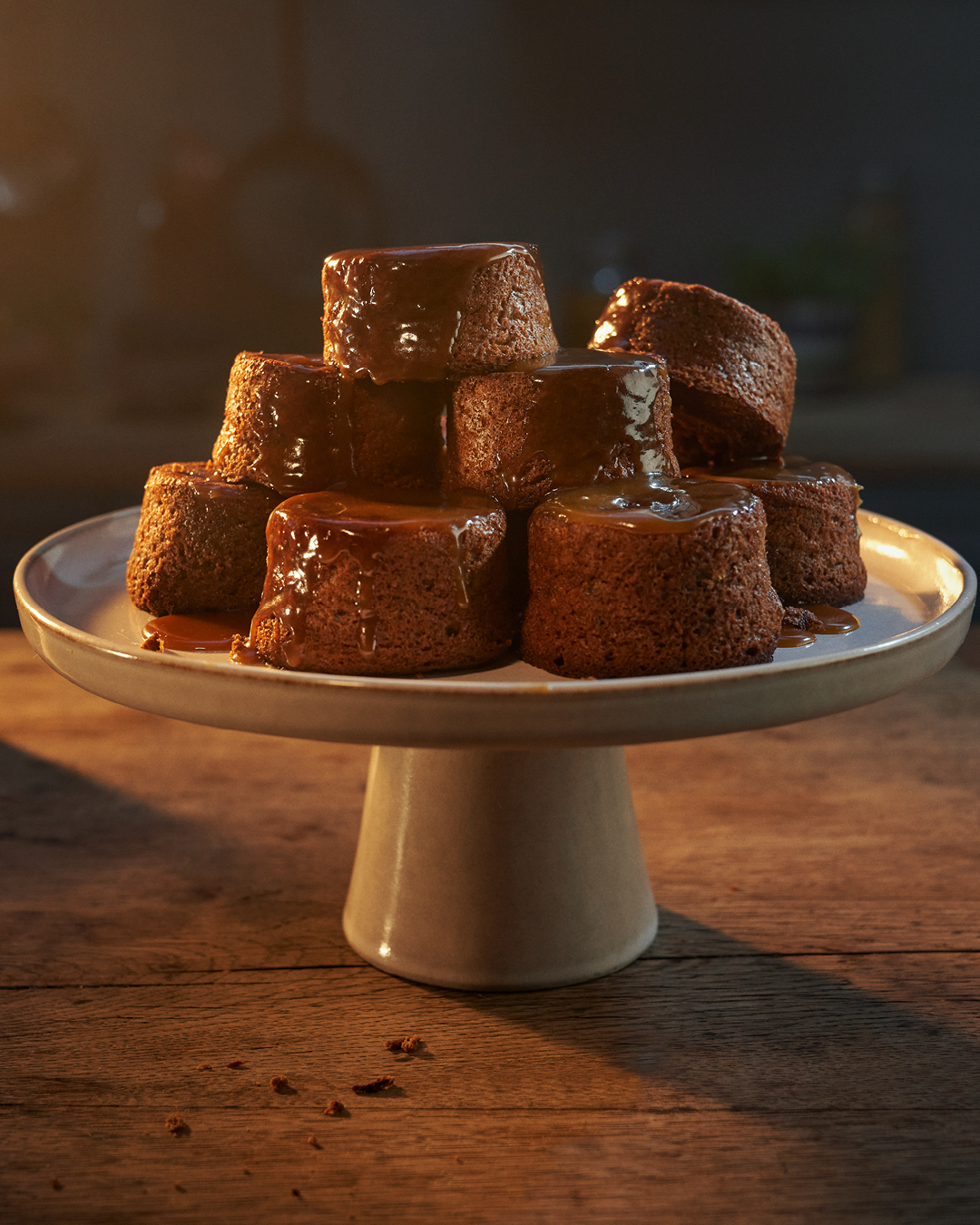 Mini-budinci de caramel