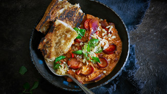 Hot chili med chorizo