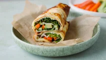 Protein cottage cheese wrap