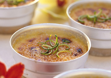 Limetti-inkivääribrûlée