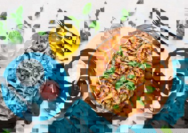 Pull-apart pizza
