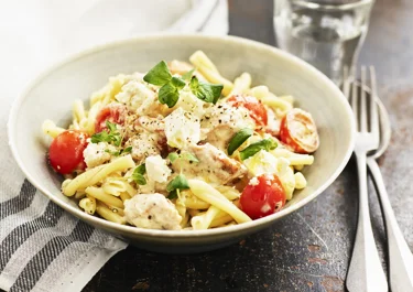 Kycklingpasta med vitost
