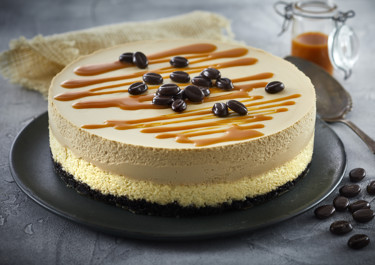 Lactose-free baked cheesecake 