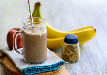 Smoothie με μήλο, μπανάνα & κάρδαμο
