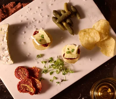 The martian cheese board