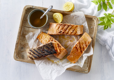 Grillet laks
