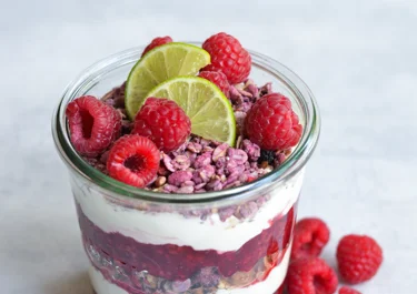 Raspberry trifle