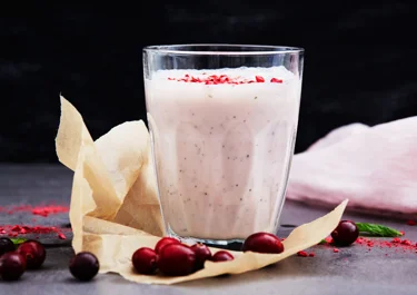Smoothie med tranbär