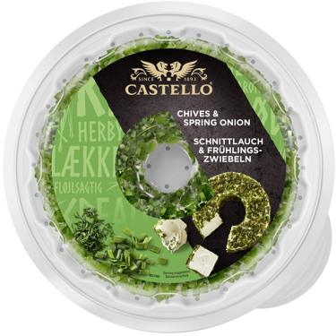 CASTELLO® SCHNITTLAUCH & FRÜHLINGSZWIEBELN FRISCHKÄSERING