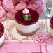Cheesecake με άρωμα τριαντάφυλλο